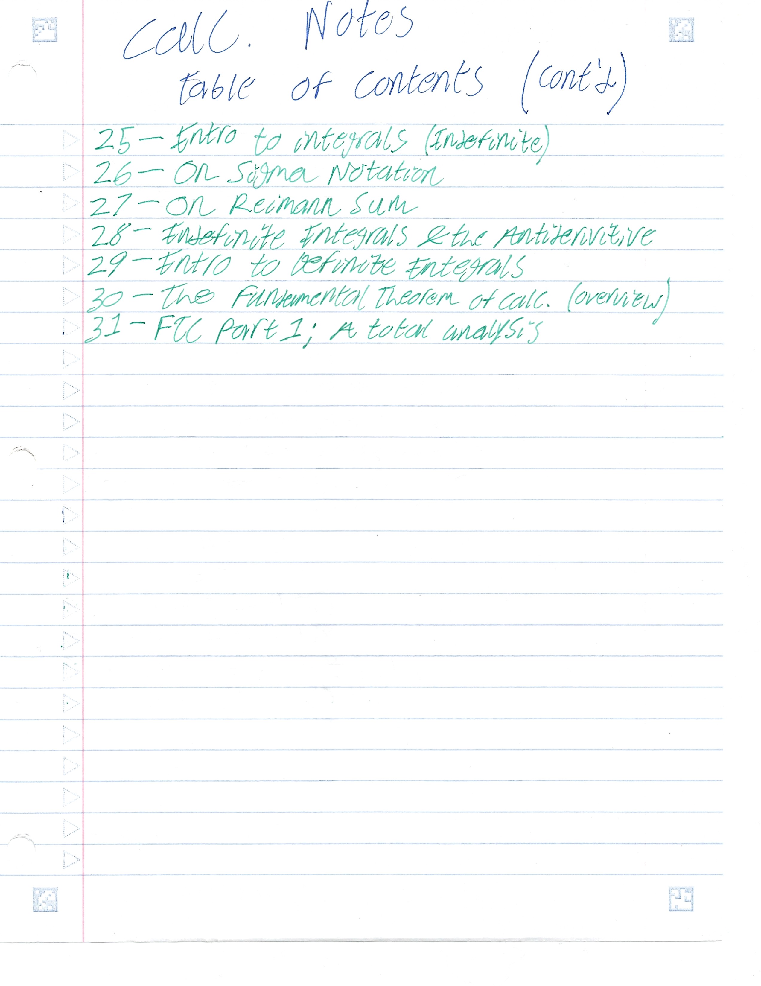 Table of Contents-2