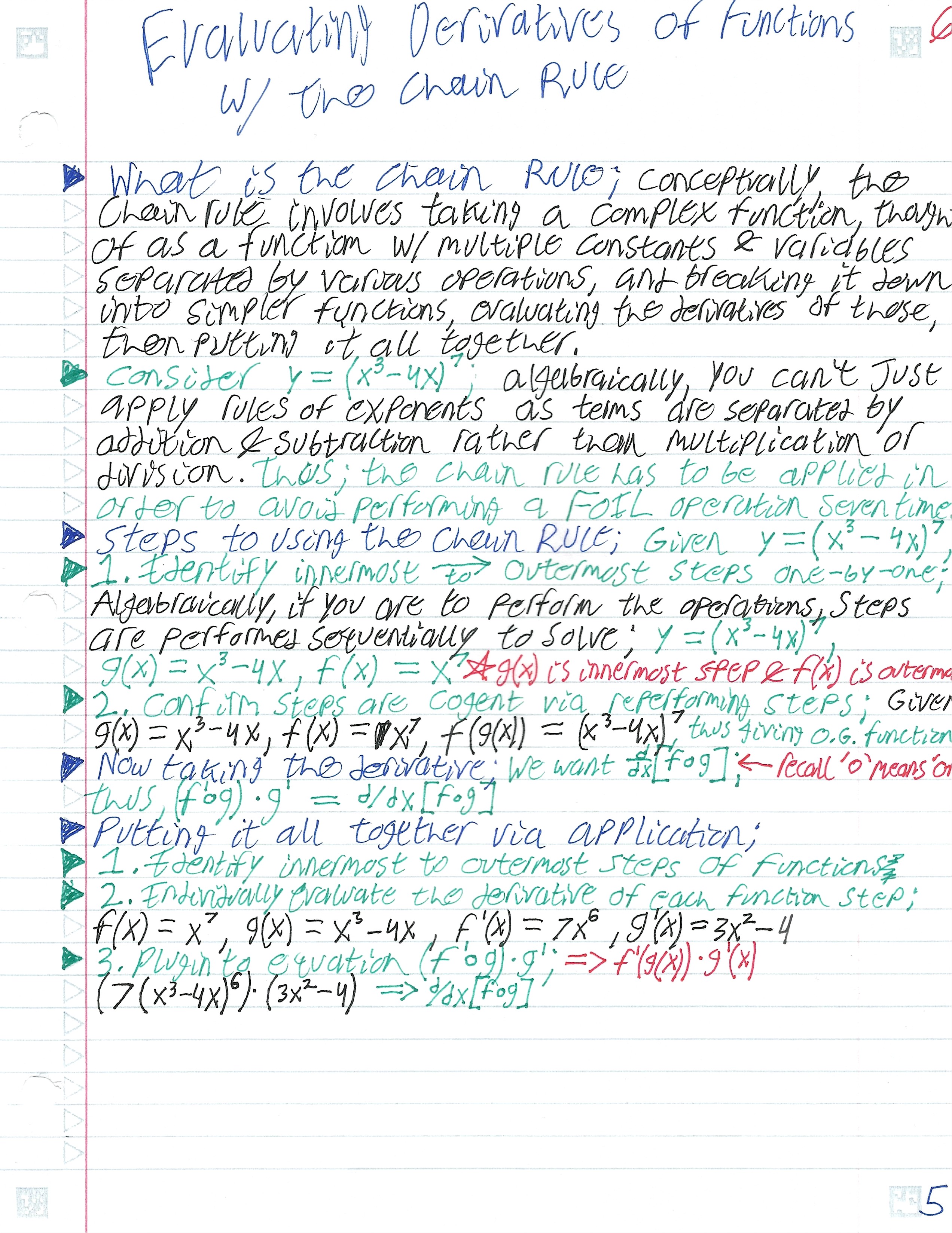 Eval Deriv w/ Chain Rule-1